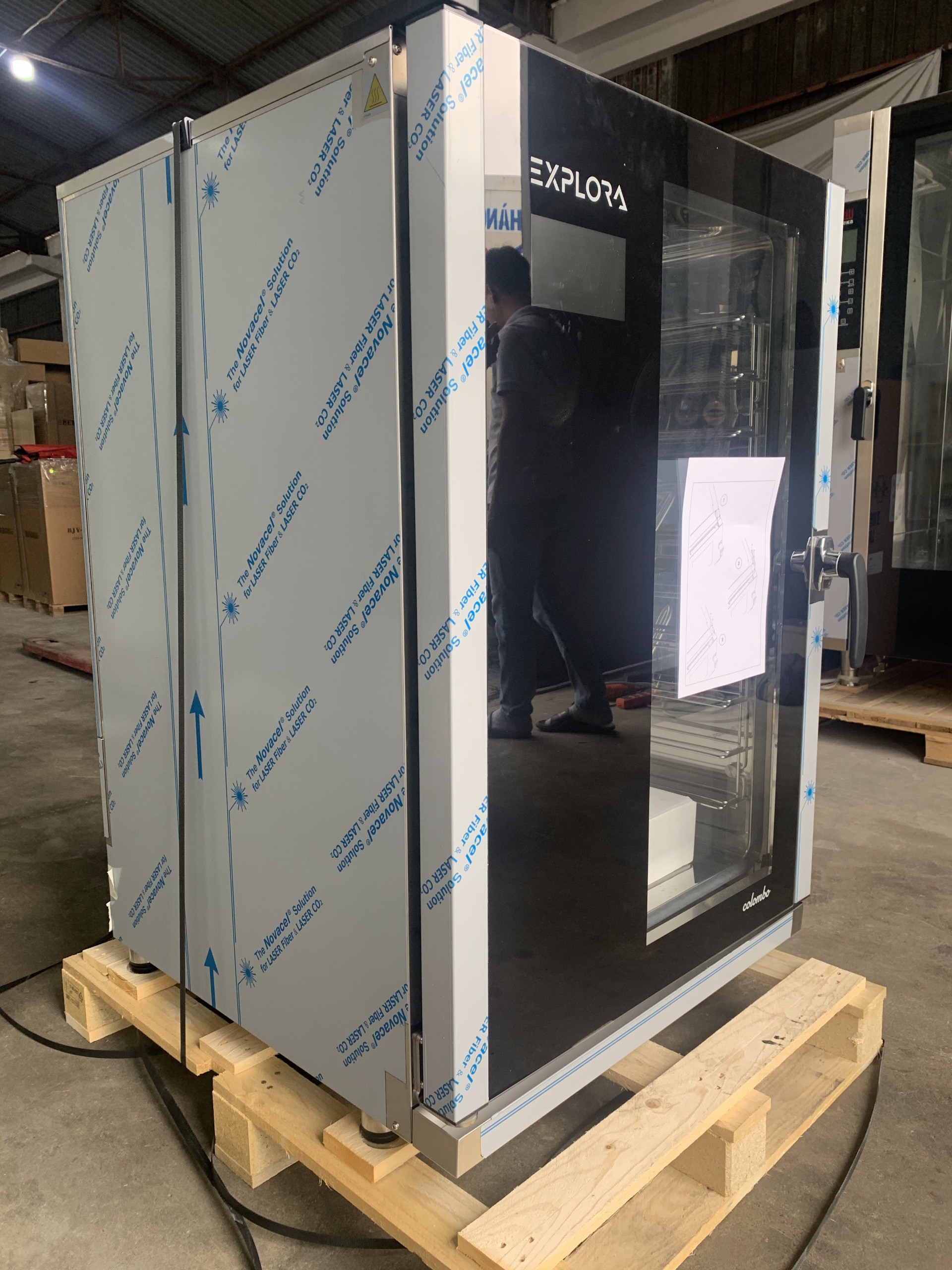 PF7910: LÒ HẤP NƯỚNG ĐA NĂNG PIRON COLOMBO 10 KHAY 