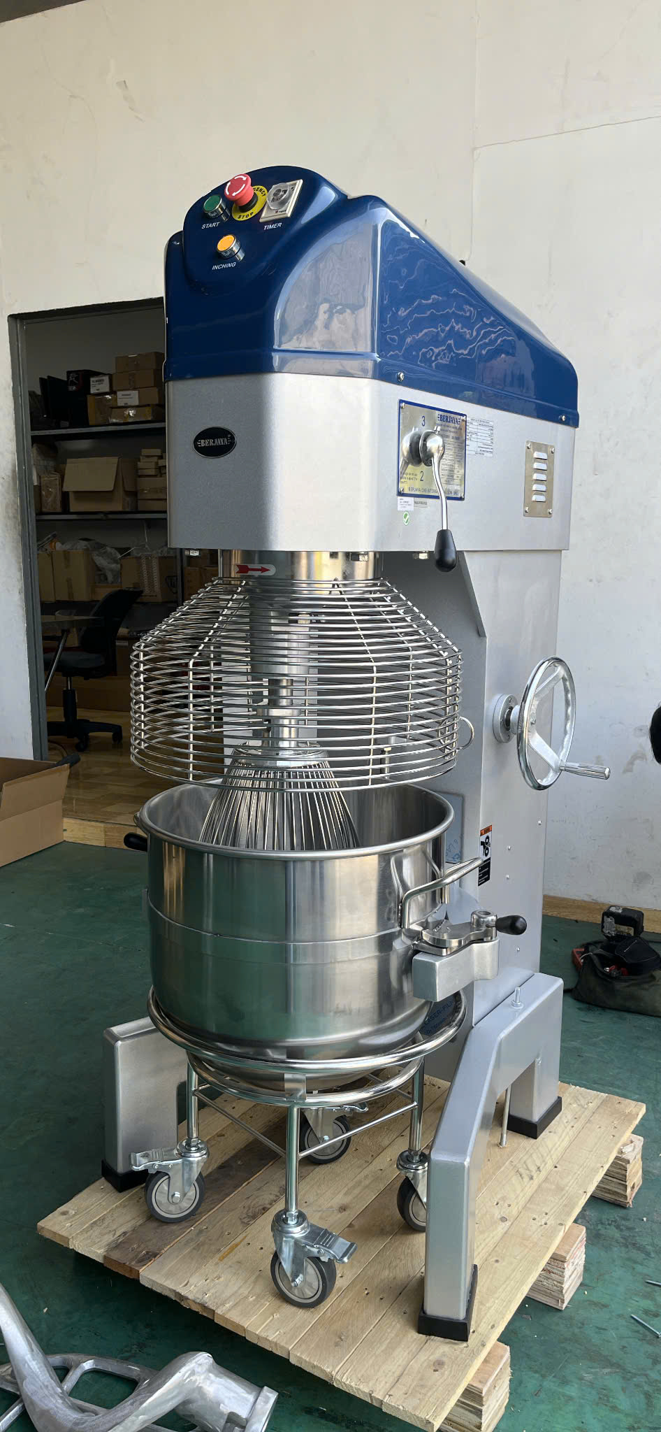 BJY-BM60N: MÁY TRỘN BỘT 60 LÍT BJY