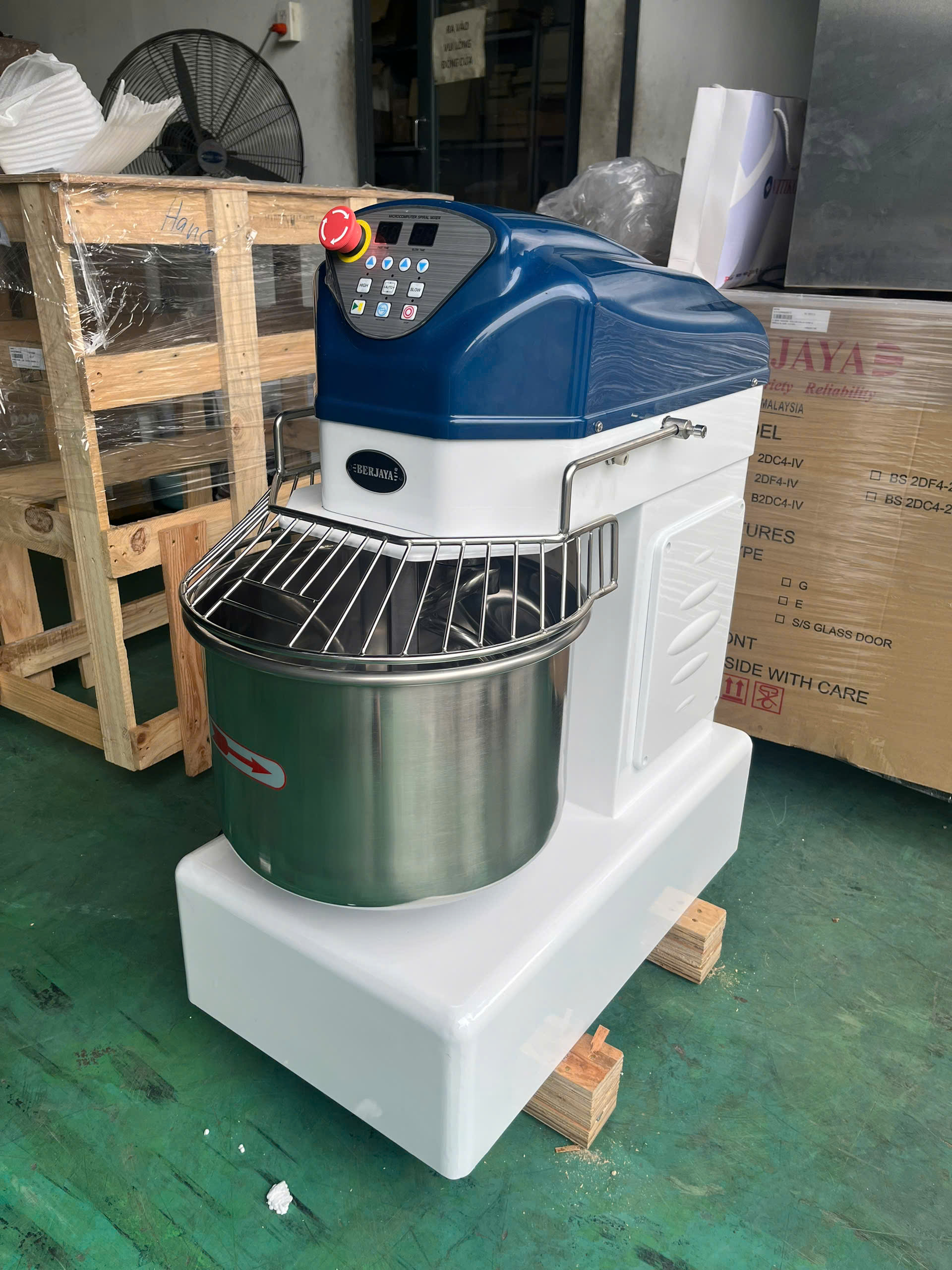 BJY-SM30D: Máy trộn bột 2 tốc độ 28l Berjaya