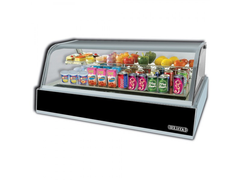 DC311: Tủ trưng bày kính cong 0,9m